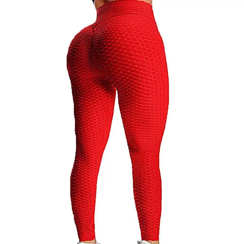 Women Anti-Cellulite Yoga Pants Push up Tik Tok Leggings Bum Butt Lift Sport Gym