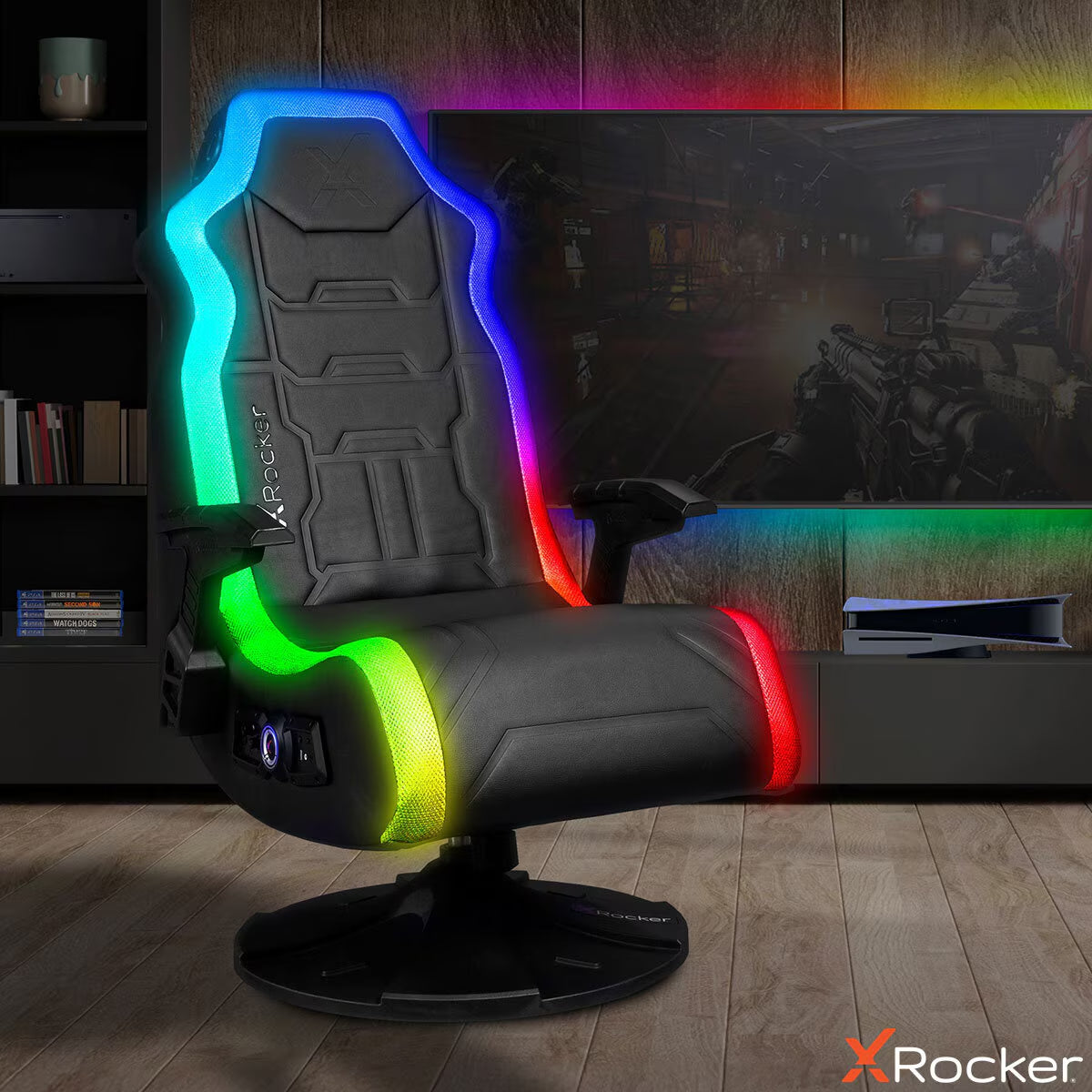 Aurora 2.1 Bluetooth RGB Gaming Chair with LED Lights