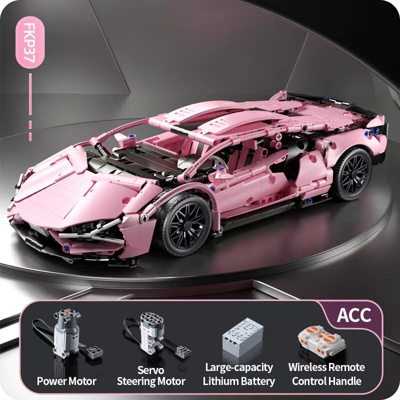 Technical Racing Sport Car 1280PCS Model Building Blocks City Mechanical Speed Vehicle Supercar Brick Puzzle Toys Kid Adult Gift