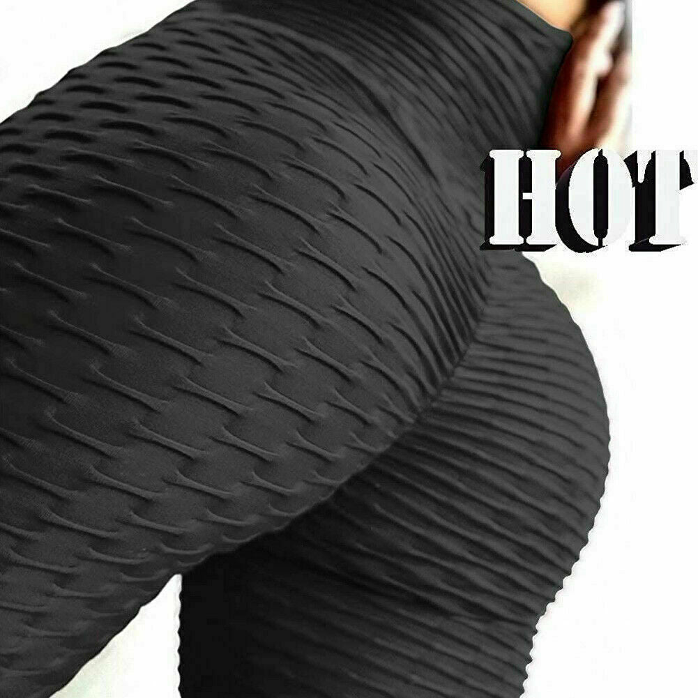 Women Anti-Cellulite Yoga Pants Push up Tik Tok Leggings Bum Butt Lift Sport Gym