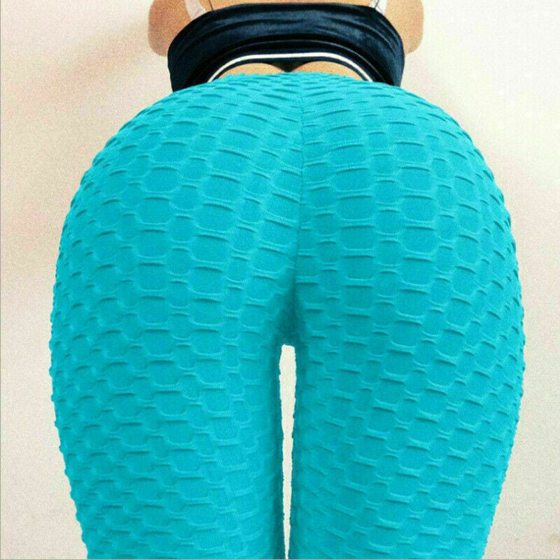 Women Anti-Cellulite Yoga Pants Push up Tik Tok Leggings Bum Butt Lift Sport Gym