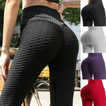 Women Anti-Cellulite Yoga Pants Push up Tik Tok Leggings Bum Butt Lift Sport Gym